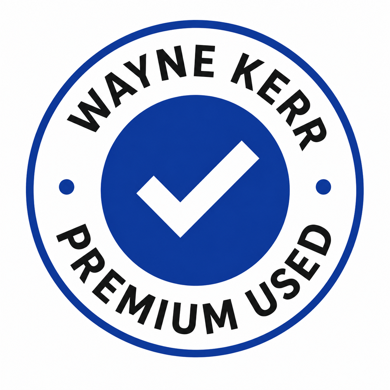 Wayne Kerr Premium Used badge